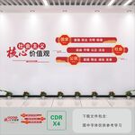 社会主义核心价值观文化墙