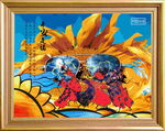 客厅画平安是福