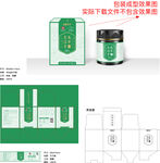 膏滋茯苓薏湿膏设计源文件