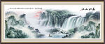 风景如画山水画