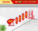 党建楼梯文化墙