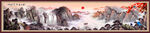 山水画山水风景