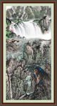 山水国画 