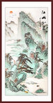 玄关国画山水