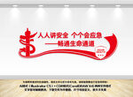 2024年安全月文化墙