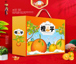 橙子礼盒 脐橙包装