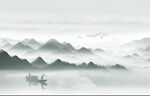 新中式水墨画 