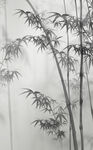 水墨竹子