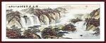 中国水墨山水画