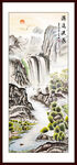 玄关山水画
