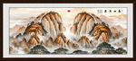 五岳独尊泰山风景图