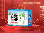大闸蟹包装平面图图片