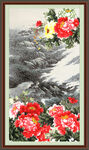 国画牡丹