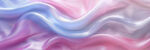 3d粉紫抽象波浪绸缎布纹背景