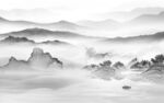 高雅 新品灰山水画 TIf分层