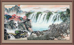 国画山水画