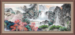 国画山水画 