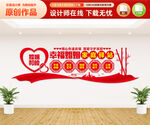 幸福家庭驿站文化墙