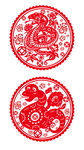 蛇年剪纸