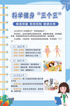 科学健身三个三