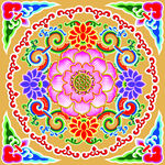 藏式花纹