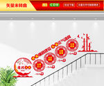 廉政楼梯文化墙