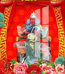 关公神像 
