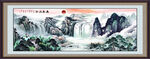 国画山水画