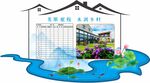 美丽庭院建设公示牌