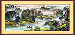 国画山水画装饰画       