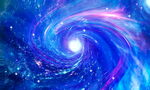 紫色旋涡星空星河