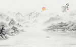 水墨江南水乡