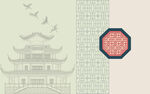 新中式背景墙