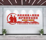 反间谍文化墙