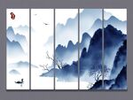 水墨山水画