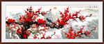梅花国画梅花图 