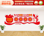 为人民服务文化墙