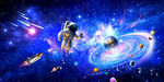 太空宇宙星空图