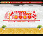 廉洁校园文化墙