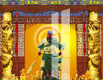 关公神像 