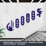 城管楼梯文化墙