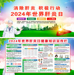 2024年世界肝炎日宣传栏
