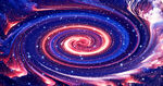 抽象旋涡星空顶