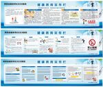 医院健康教育宣传栏灯箱展板