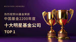 奖杯大气获奖基金宣传海报