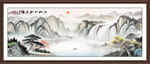 紫气东来国画