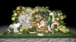 森系卡通宝宝宴su模型