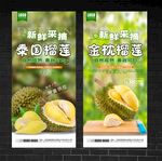 榴莲海报