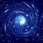 方形星空装饰画