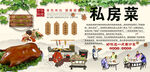 私房菜背景墙